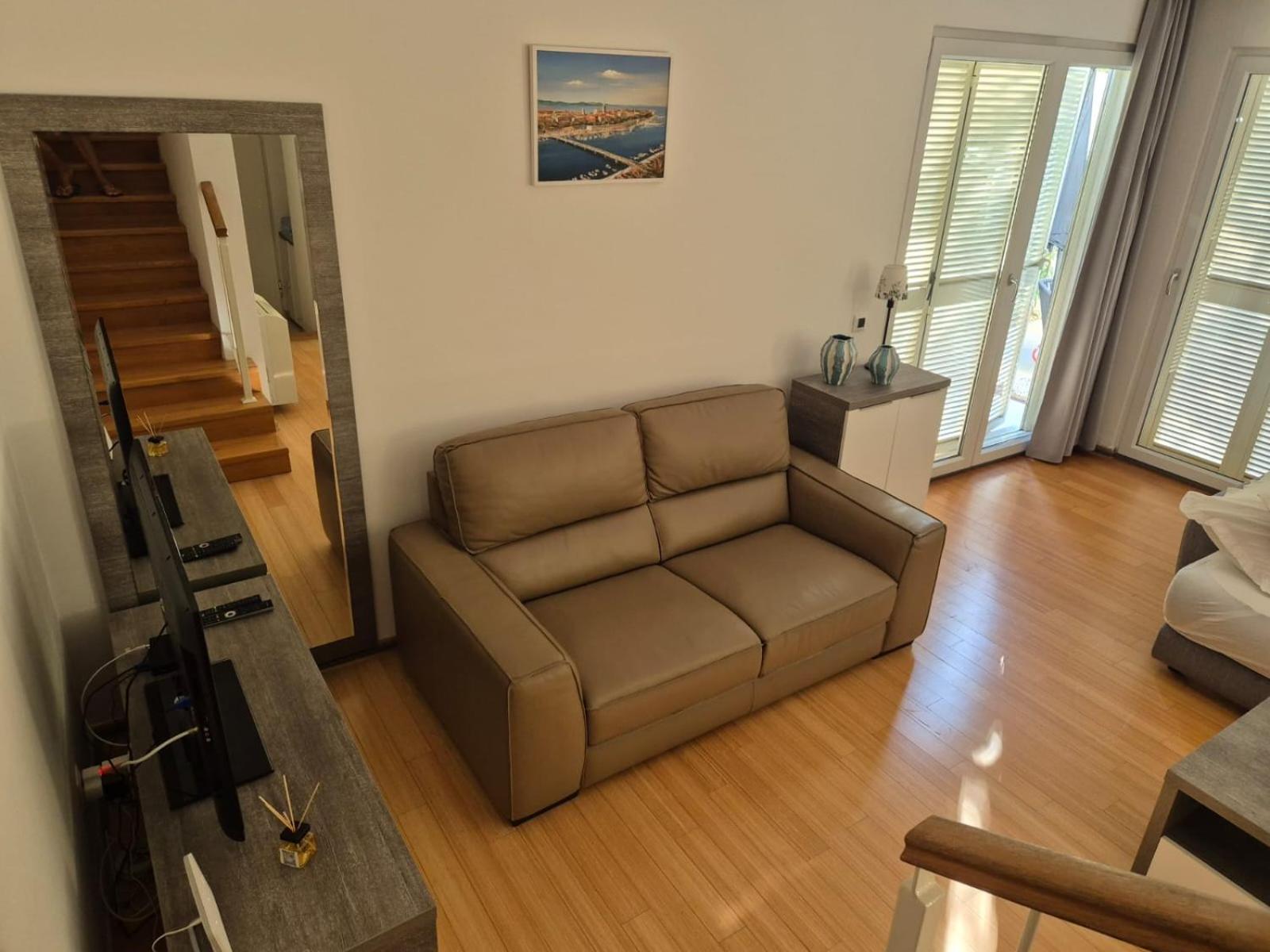 Luxury Two-Floor Apartment In Petrcane With Garden And Pool Exterior photo